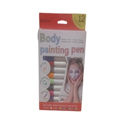 Touch Cool Body Painting Pen 12PCS QJ-2456
